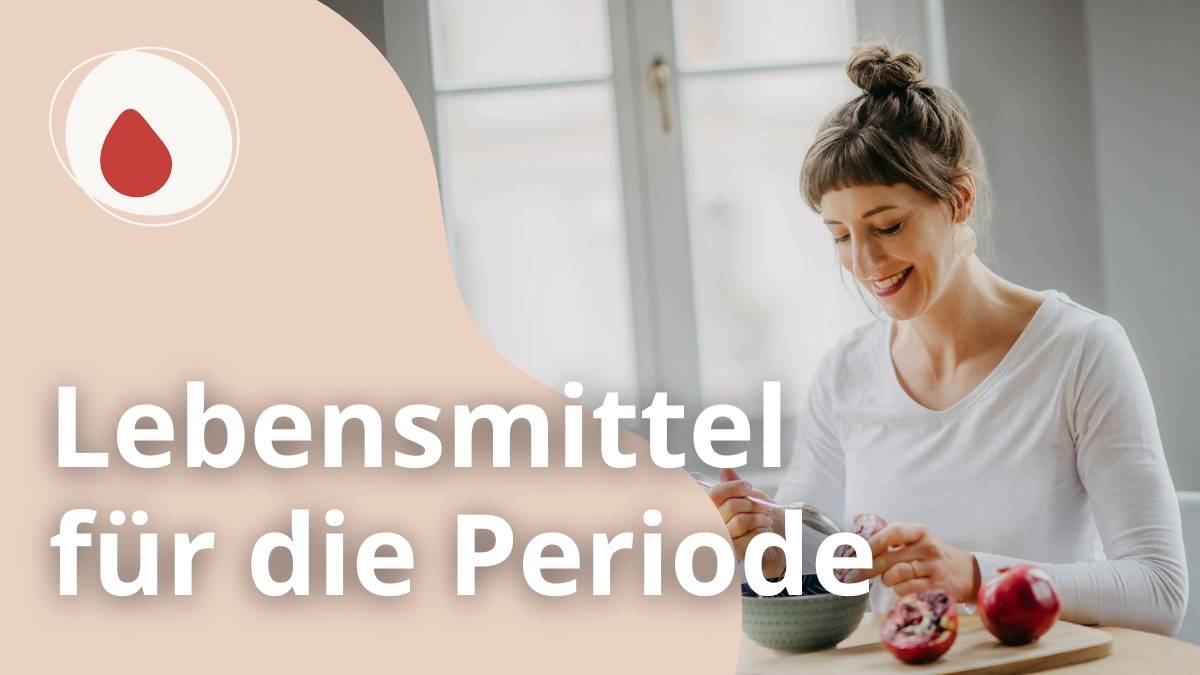 Lebensmittel periode Menstruation