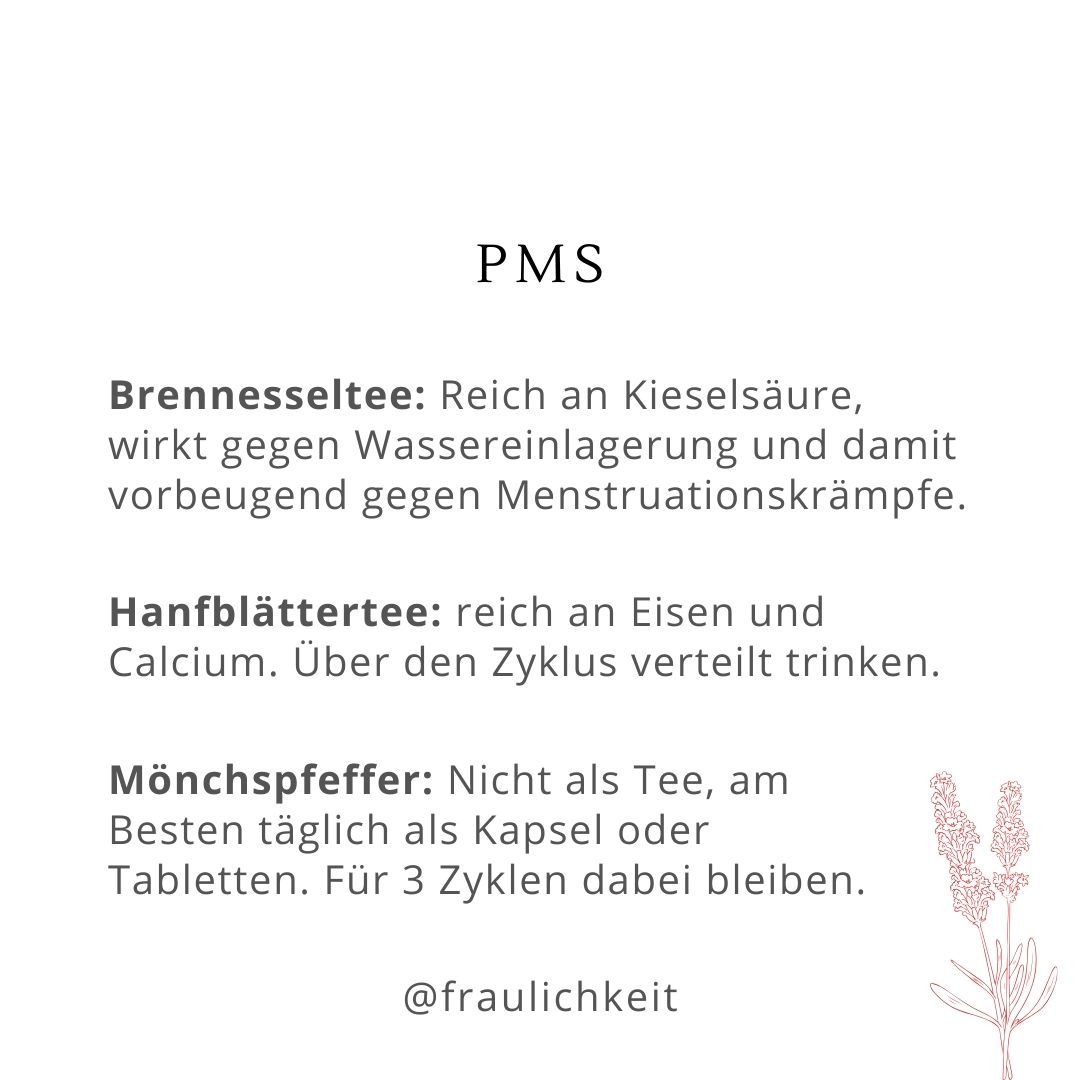 Heilkräuter bei Regelschmerzen Menstruationsbeschwerden PMS ausbleibender Menstruation Hormonschwankungen natürliche Hausmittel
