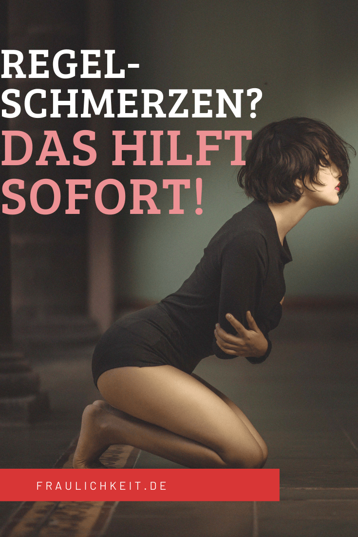 Pinterest Fraulichkeit Pin Übung gegen Regelschmerzen: Unterleibsschmerzen und Menstruationsbeschwerden natürlich lindern