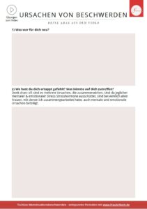 Das Workbook mit 50 Seiten wartet darauf, dich deinem Ziel beschwerdefreier Zyklen näherzubringen.